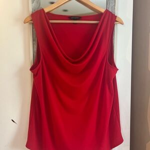 Banana Republic Red Relaxed Tank Top